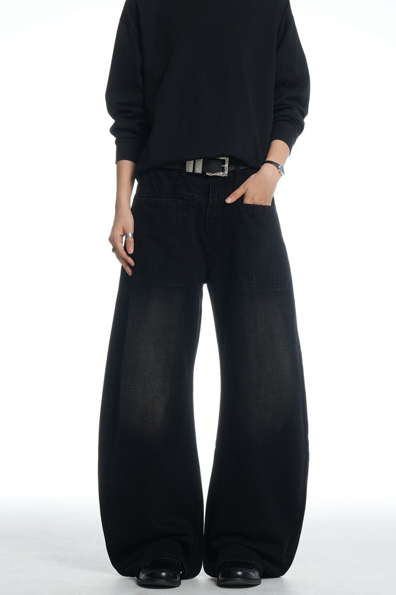 Black Cleanfit Blade Jeans