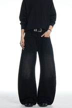 Black Cleanfit Blade Jeans