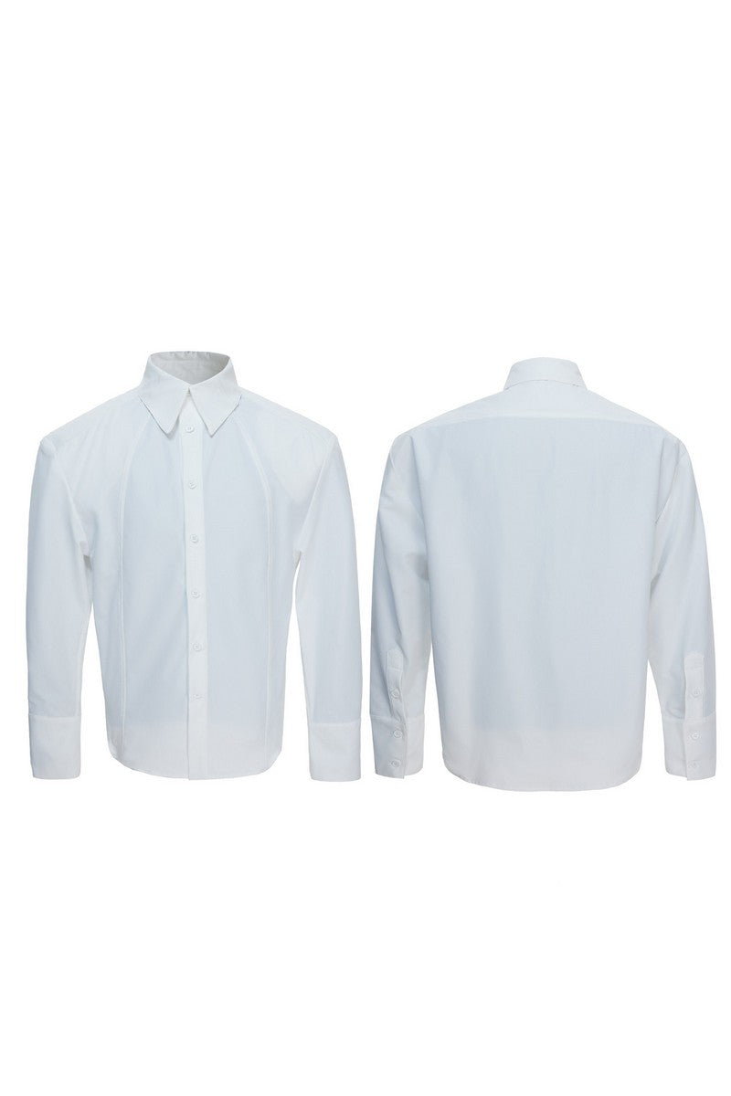 Crisp Solid Oversized Shirt