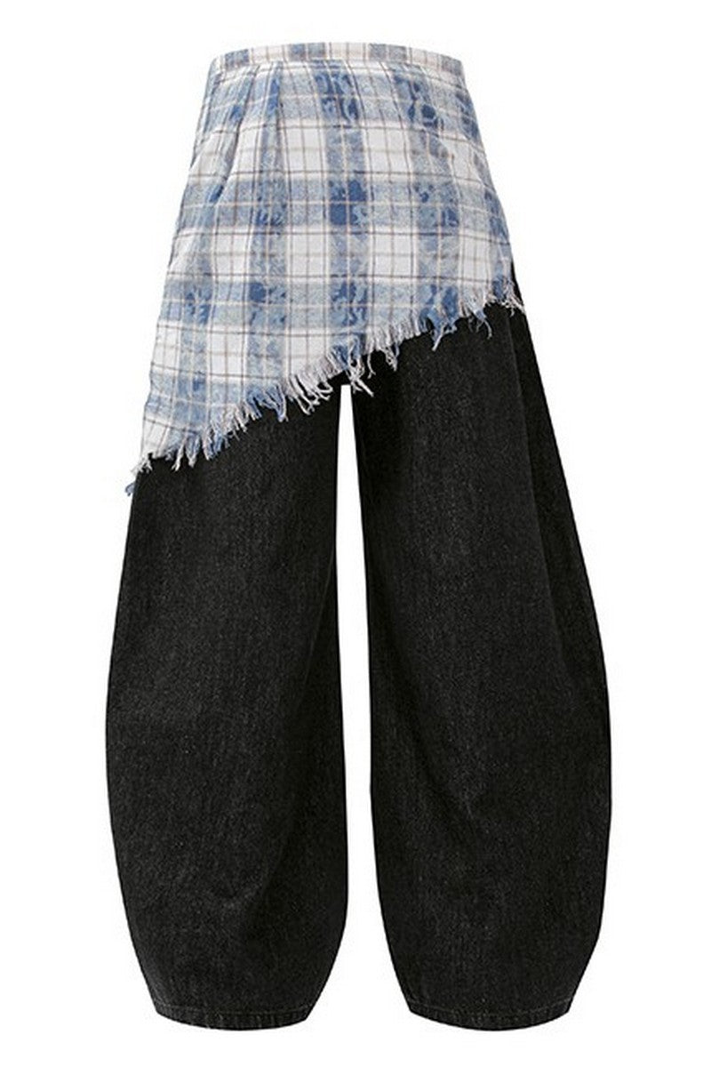 Detachable Scythe Wide Jeans