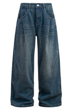 Washed Vintage Baggy Jeans