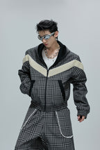 Reversible Houndstooth Pearl Jacket