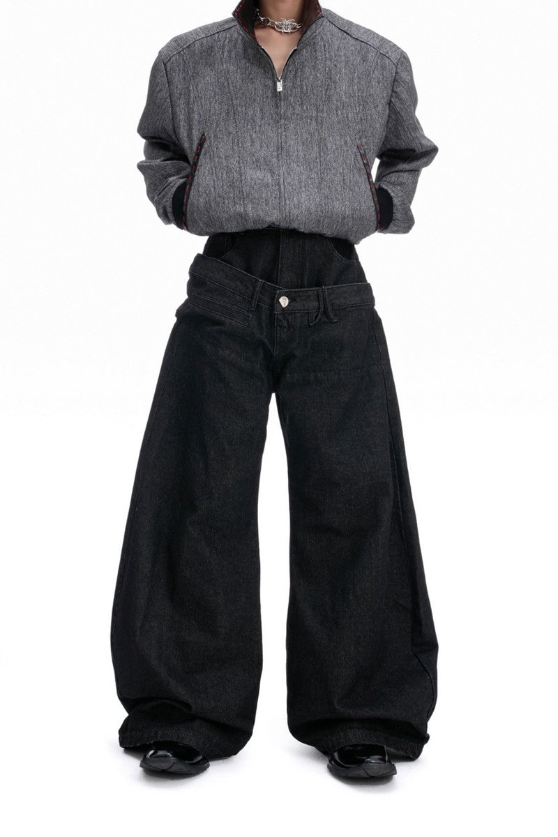 argueculture baggy Birth Of  Child似 If mom jeans, wide-leg jeans and baggy jeans had a baby, it