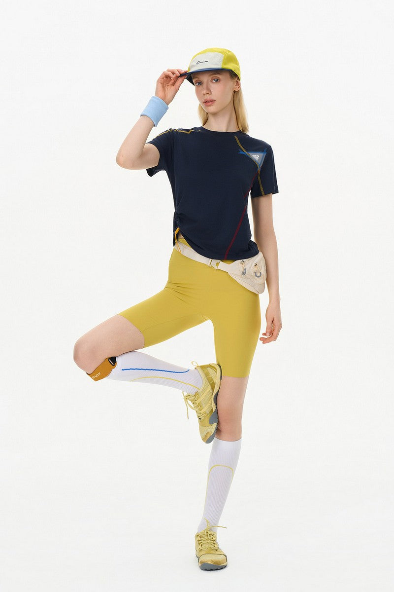 Cool Slub Colorblock Tee