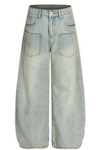 Rhinestone Wide Leg Jeans