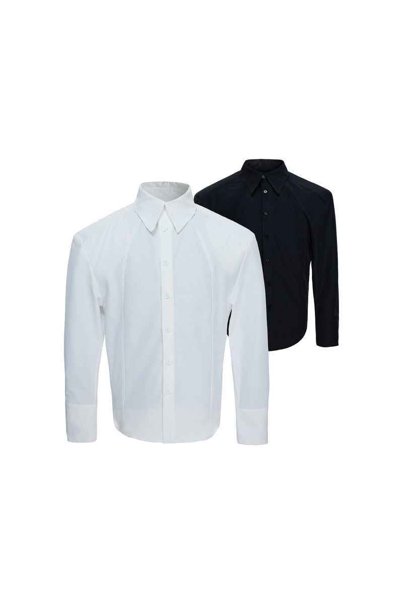 Crisp Solid Oversized Shirt