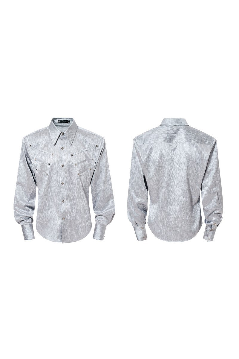 Textured Longsleeve Shirt