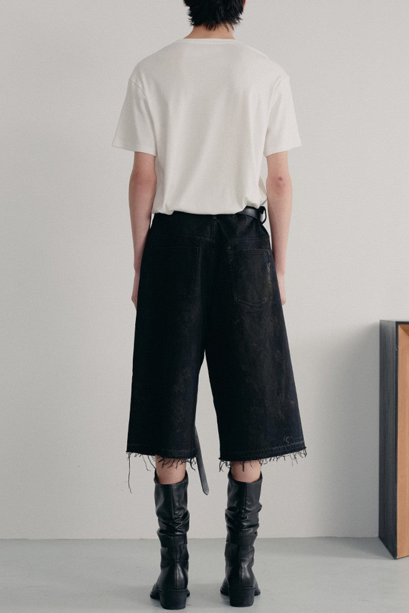Floral Tencel Wool Tee