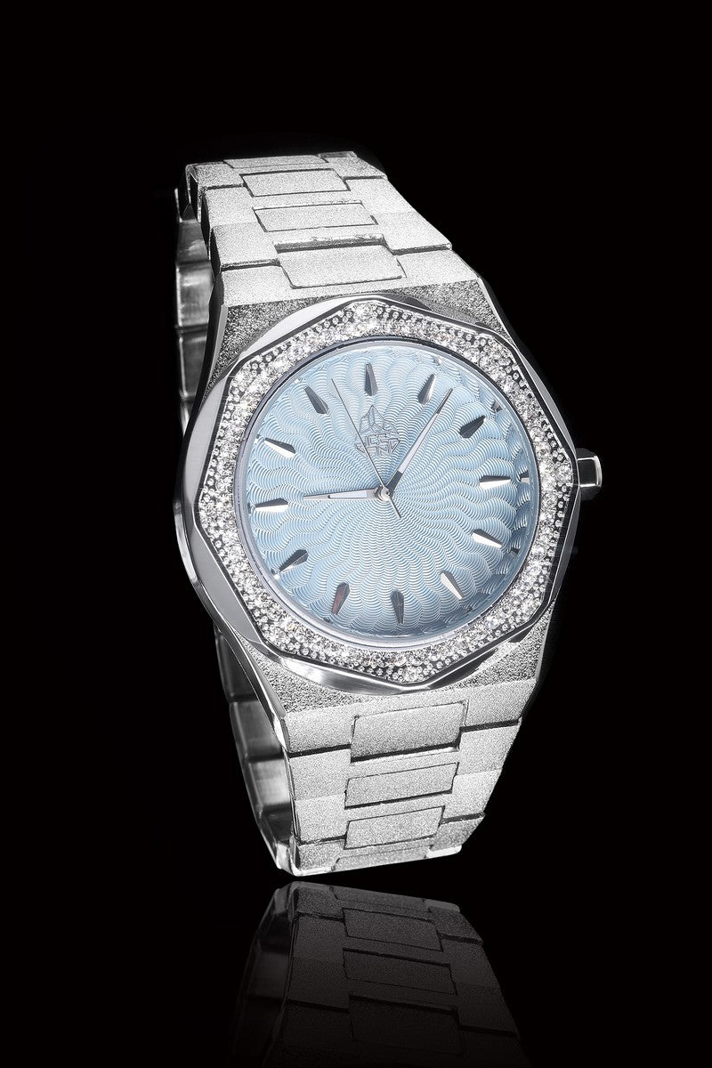 Iced Out Chrono Watch