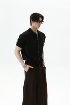 Vintage Knit Button Up Cardigan