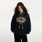 Floral Patchwork Hoodie