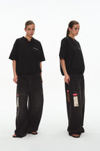 Cooling Drawstring V Neck Tee