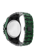 Iced Rainbow Nautilus Watch