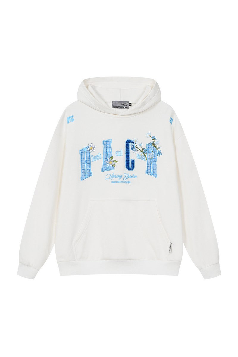 Flower Patchwork Hoodie