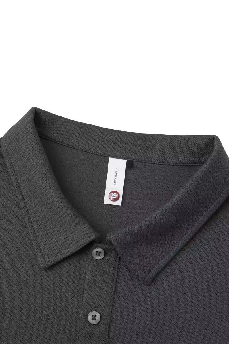 Textured Relaxed Fit Polo Shirt