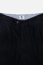 Corduroy Pleated Wide Leg Pants