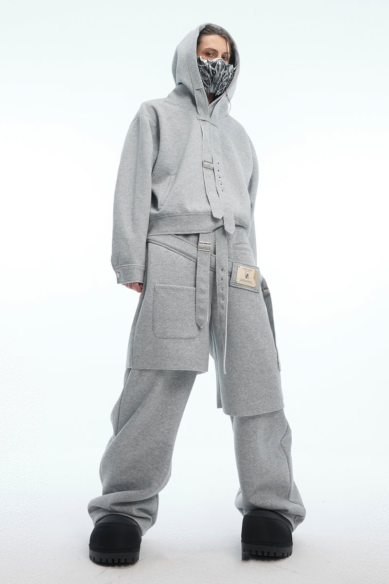 Layered Ribbon Sweatpants