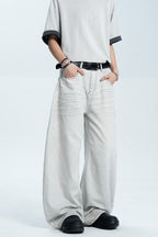 Washed Gray Blade Jeans