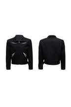Colorblock Deconstructed Jacket
