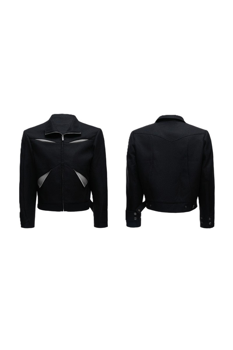 Colorblock Deconstructed Jacket