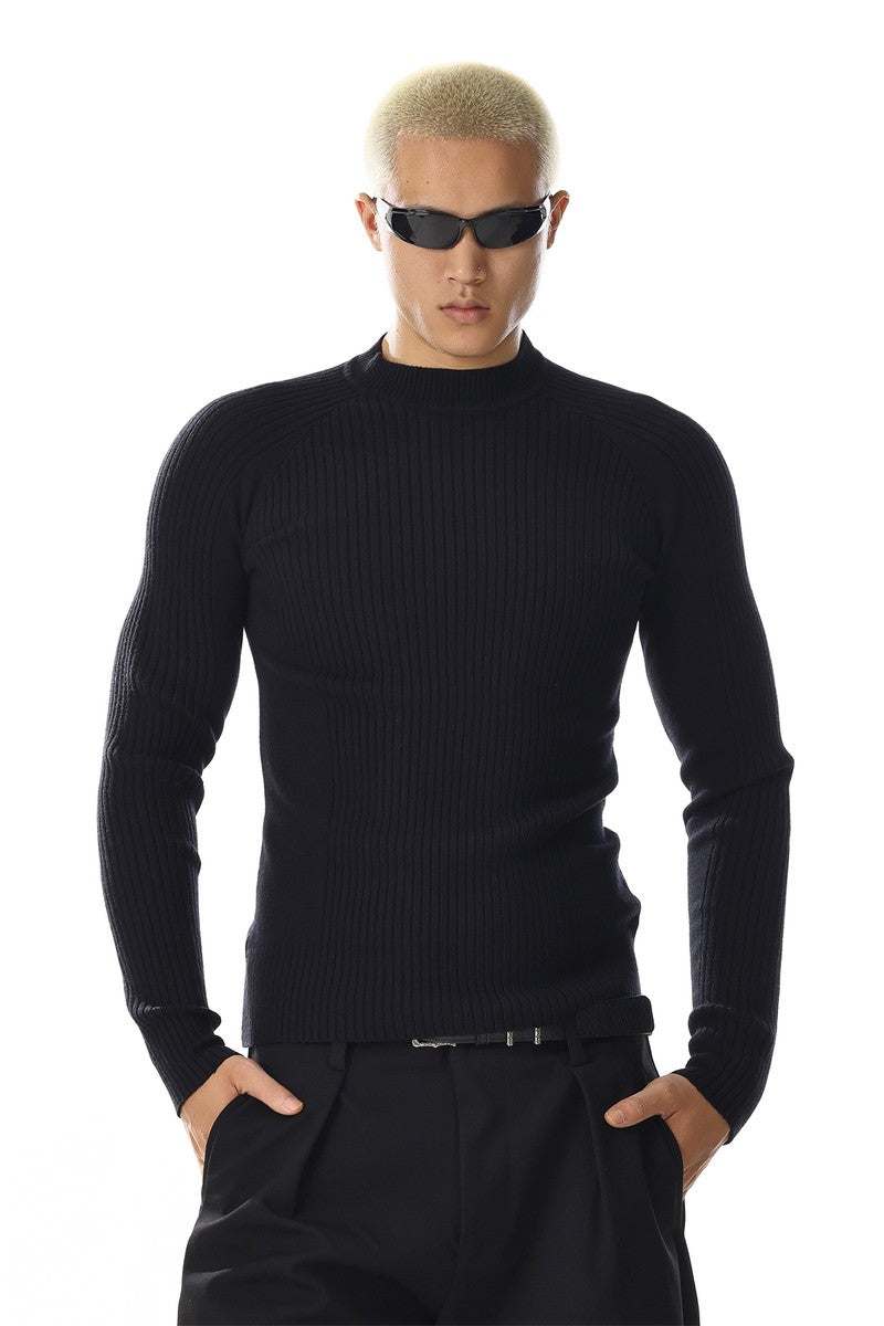 Textured Long Sleeve Tee