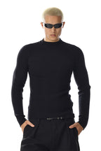 Textured Long Sleeve Tee