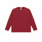 Heavyweight Cotton Basic Long Sleeve T-Shirt