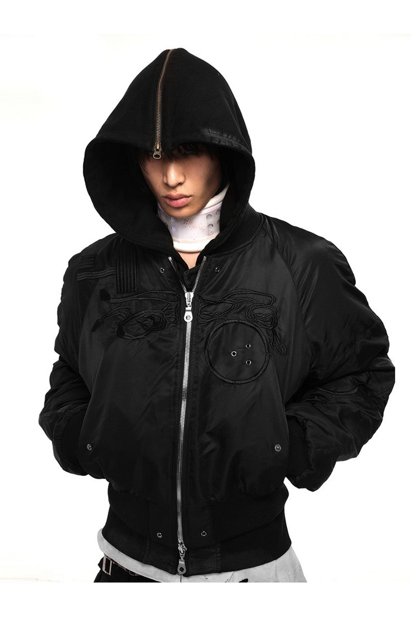 Triple Sleeve Bomber Jacket