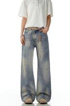 Haze Blue Whisker Jeans