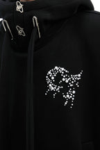 Pearl Accent Padded Hoodie