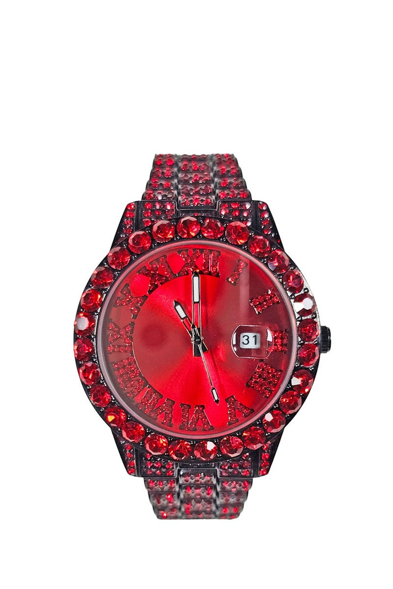 Iced Square Nautilus Watch