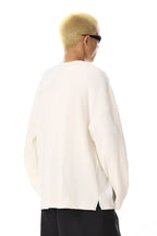 V Neck Drape Long Sleeve Tee