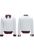 Layered Pearl Knit Sweater