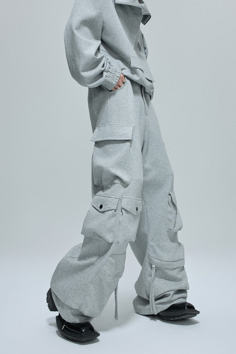 Minimalist Zip Utility Sweatpants