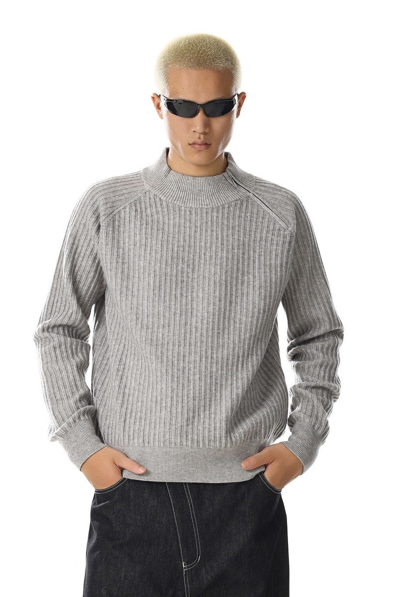 Slim Old Money Knit Sweater