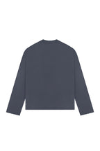 Boxy Henley Long Sleeve Tee