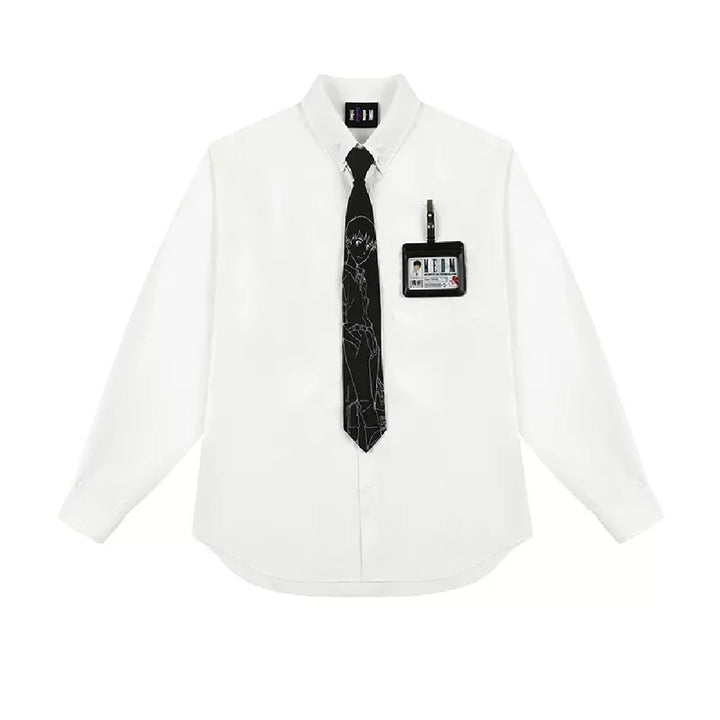 School Badge Uniform Shirt