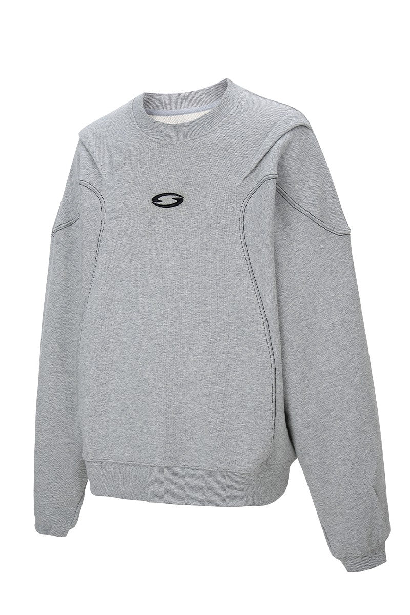 Embroidered Logo Heavyweight Sweatshirt