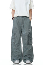 Distressed Multi-Pocket Cargo Pants