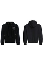 Pearl Accent Padded Hoodie