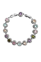 Color Diamond Tennis Bracelet