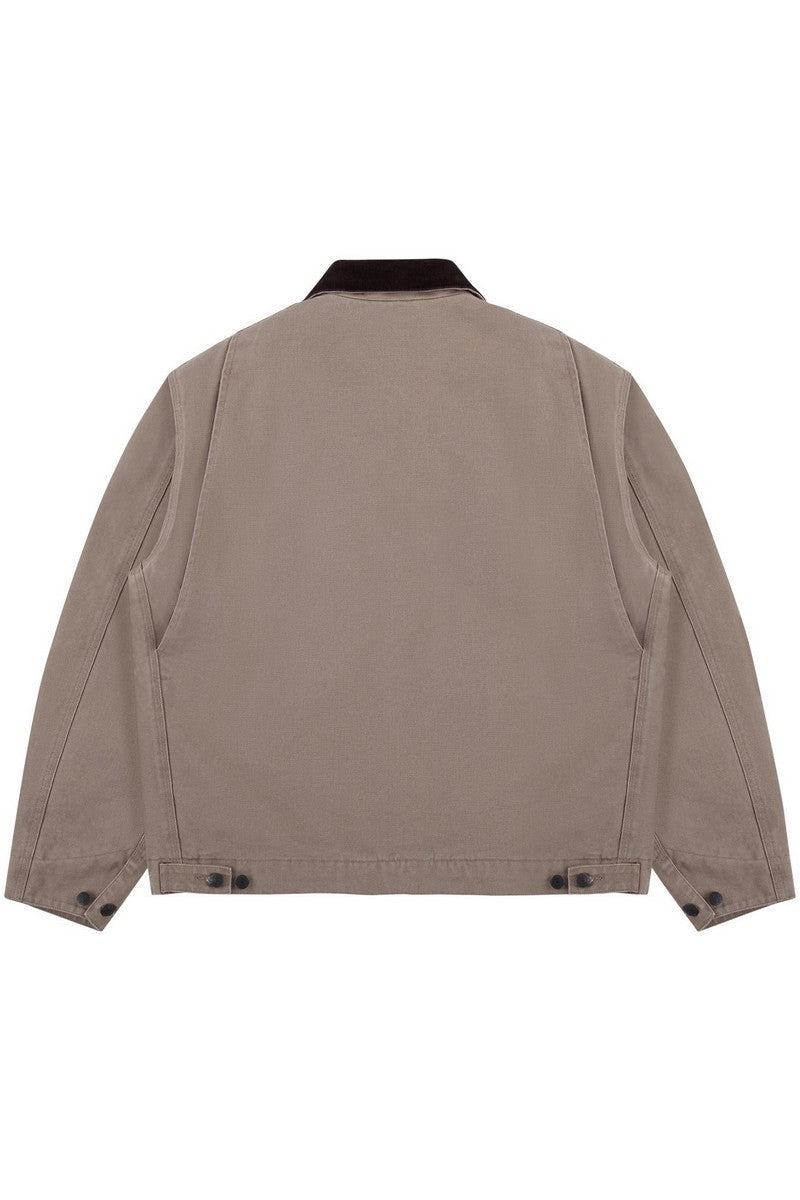 Washed Canvas Padded Detroit Work Jacket
