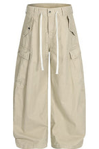 Drawstring Multi Pocket Pants