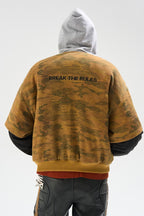 Layered Camo Edge MA1 Jacket