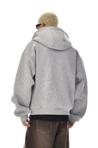 Boxy Heavyweight Zip Hoodie