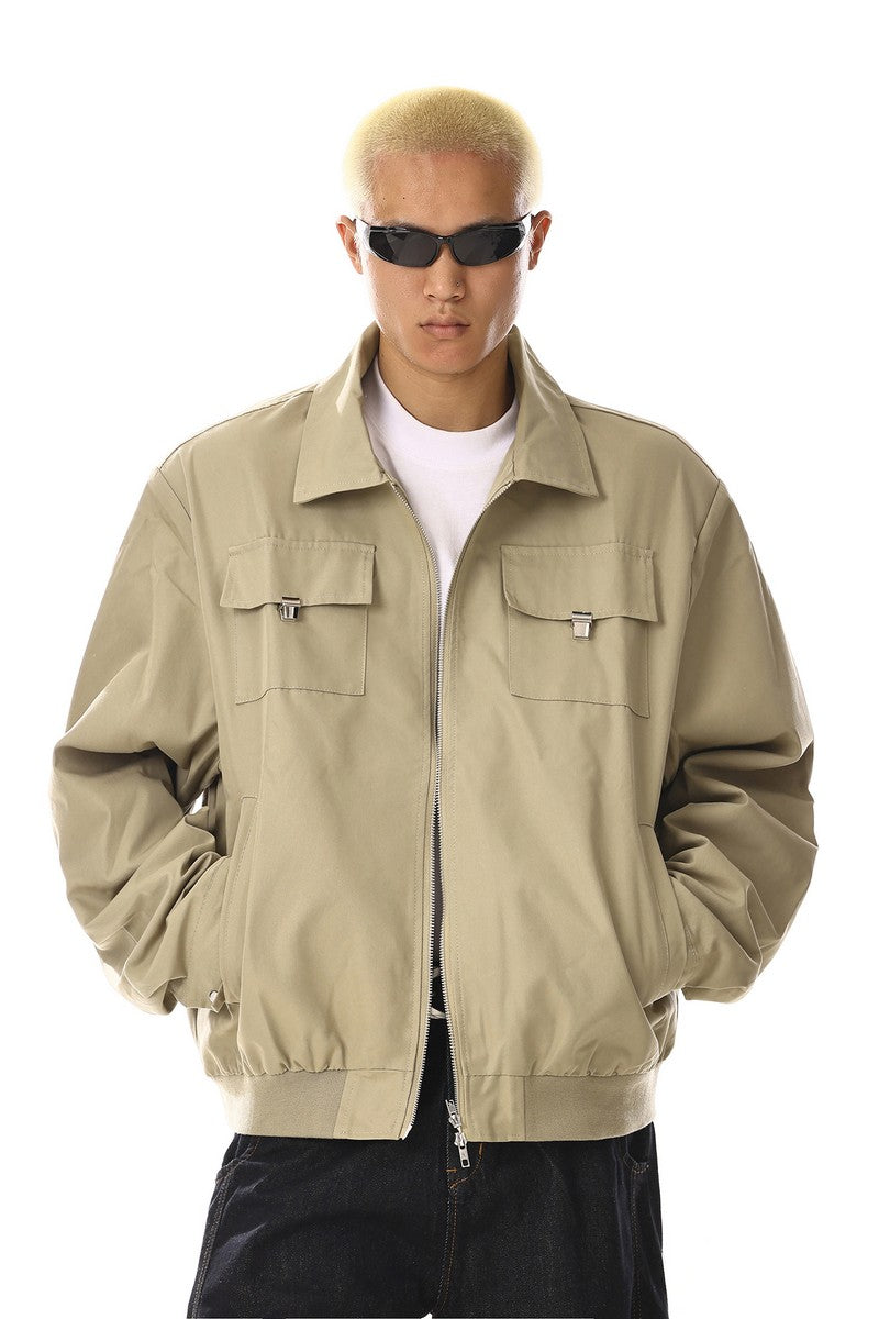 Short Vintage Flight Jacket