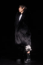 Burnt Devil Faux Fur Coat