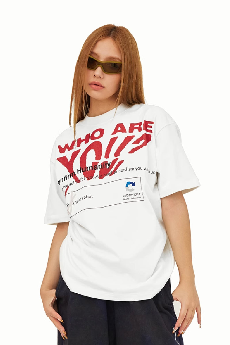 Who R U? Graphic Tee