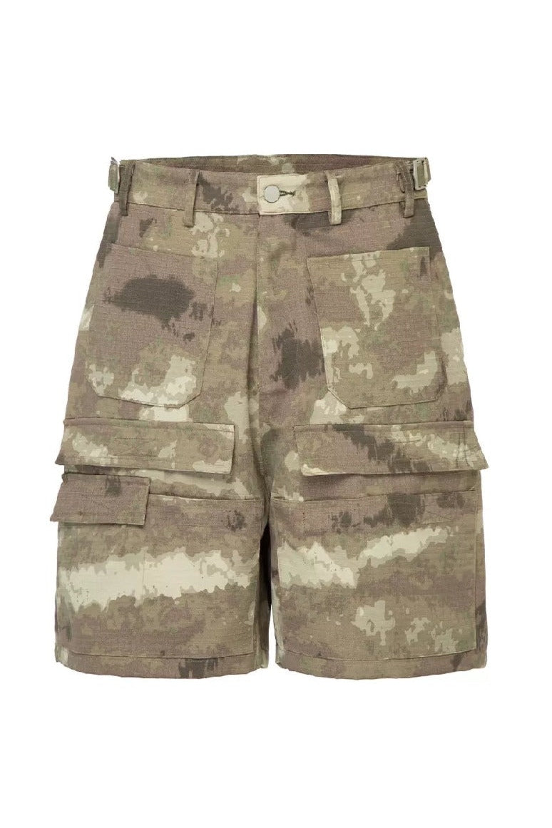 Vintage Camo Cargo Shorts