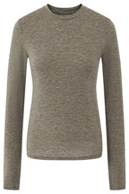 Merino Wool Fitted Long Sleeve Tee